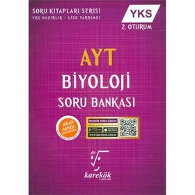 Karekök Yayınları YKS AYT Biyoloji Soru Bankası 2 Oturum