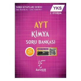 Karekök Yayınları YKS AYT Kimya Soru Bankası 2 Oturum