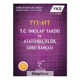 Karekök Yayınları Yks T.c İnkılap Tarihi Ve Atatürkçülük Soru Bankası