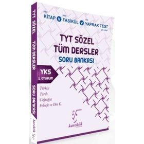 Karekök YKS 1.oturum TYT Sözel Tüm Dersler Soru Bankası