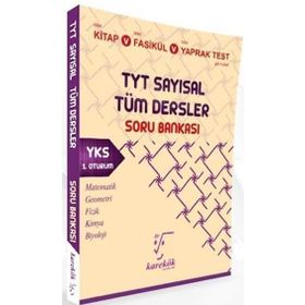 Karekök YKS 1.oturum TYT Sözel Tüm Dersler Soru Bankası