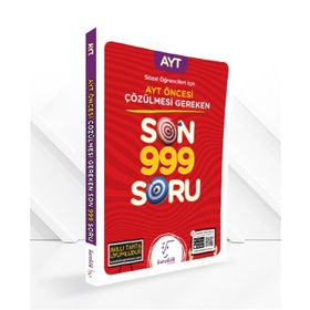 Karekök YKS AYT Öncesi Çözülmesi Gereken Sözel Son 999 Soru Bankası Karekök Yayınları