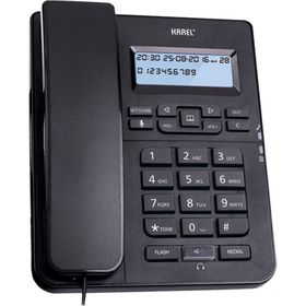 Karel TM 145 Siyah Masa Telefonu