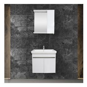 Karen Banyo Koza 60 cm Beyaz Banyo Dolabı Seti