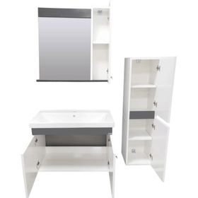 Karen Banyo New Bahar 80 cm Banyo Dolabı