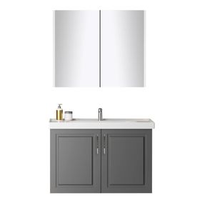 Karen Banyo Onyx 100 cm Banyo Dolabı