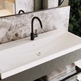Karen Banyo Sky Dolap Uyumlu 50 cm Seramik Lavabo