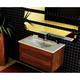 Karen Banyo Star 100 cm Dolap Uyumlu Seramik Lavabo
