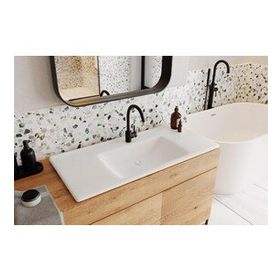 Karen Banyo Star 85 cm Dolap Uyumlu Seramik Lavabo