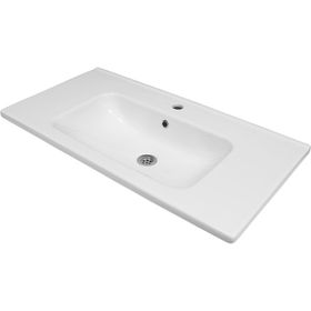 Karen Banyo Star 85 cm Dolap Uyumlu Seramik Lavabo