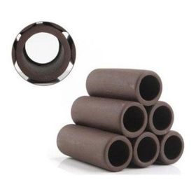 Karides 6'lı Kahve 7 cm Seramik Borular