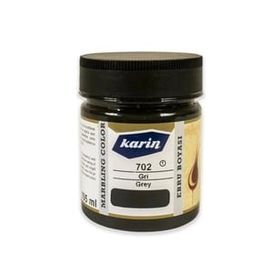 Karin 105 ml Gri 702 Ebru Boyası