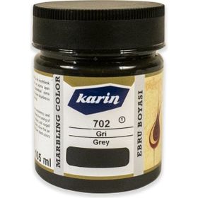 Karin 105 ml Gri 702 Ebru Boyası