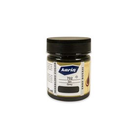 Karin 105 ml Gri 702 Ebru Boyası
