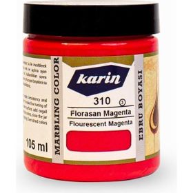 Karin 105 ml S:310 Florasan Magenta Ebru Boyası