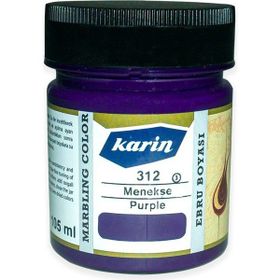 Karin 105 ml S:312 Menekşe Ebru Boyası