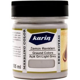 Karin 105 ml S:901 Açık Gri Ebru Boyası