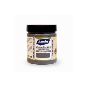 Karin 105 ml S:901 Açık Gri Ebru Boyası