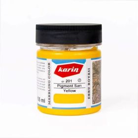 Karin 201 Pigment Sarı Ebru Boyası