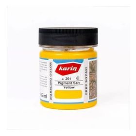 Karin 201 Pigment Sarı Ebru Boyası
