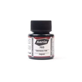 Karin 30 ml Siyah 703 Hat Mürekkebi