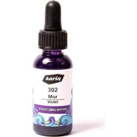 Karin 302 Mor 30 ml Ebru Boyası