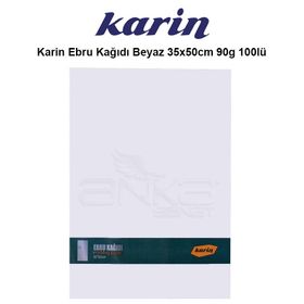 Karin 35x50 cm 100'lü Ebru Kağıdı