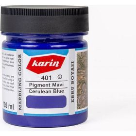 Karin 401 Pigment Mavi 105 ml Ebru Boyası
