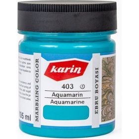 Karin 403 Aquamarine 105 ml Ebru Boyası
