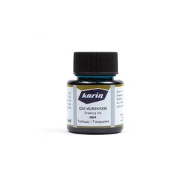 Karin 404 Turkuaz 45 ml Çini Mürekkebi