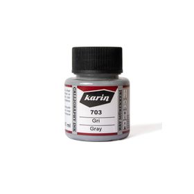 Karin 45 ml Gri 703 Hat Mürekkebi