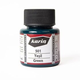 Karin 501 45 ml Yeşil Hat Mürekkebi