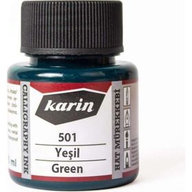 Karin 501 45 ml Yeşil Hat Mürekkebi