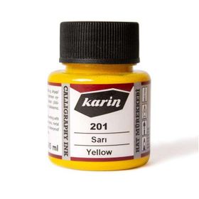 Karin 5745781 45 ml N:201 Sarı Hat Mürekkebi