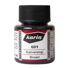Karin 5745786 N:601 Kahverengi 45 ml Hat Mürekkebi
