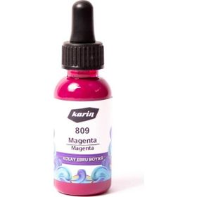 Karin 809 Magenta 30 ml Ebru Boyası