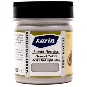 Karin 901 Açık Gri 105 ml Ezilmiş Ebru Boyası