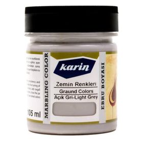 Karin 901 Açık Gri 105 ml Ezilmiş Ebru Boyası