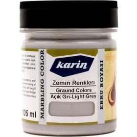 Karin 901 Açık Gri 105 ml Ezilmiş Ebru Boyası