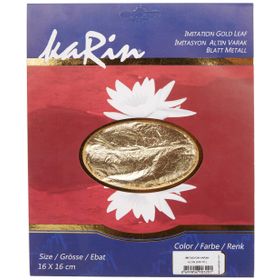 Karin İmitasyon 16x16 cm 100 Yaprak Altın Varak