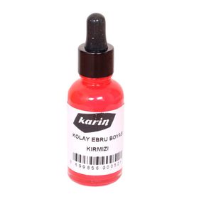 Karin Kırmızı Kolay 30 ml Ebru Boyası