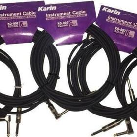 Karin KO9923M - 3 Metre Enstruman Kablosu Bir Ucu Pipo