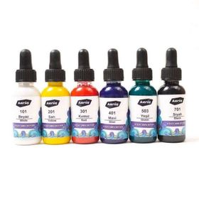 Karin Kolay 6x30 ml Ebru Boyası Seti