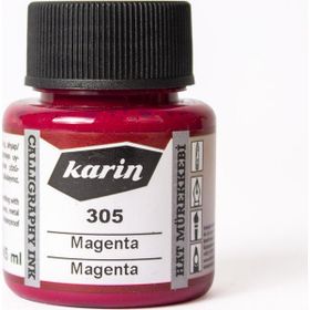 Karin Magenta 45 ml Çini Mürekkebi