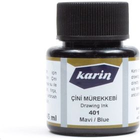Karin Mavi 45 ml Çini Mürekkebi