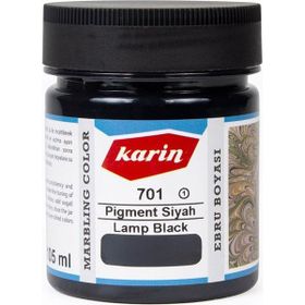 Karin Pigment Siyah 105 ml Ebru Boyası