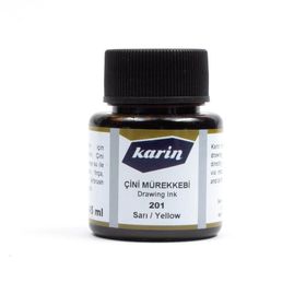 Karin Sarı 45 ml Çini Mürekkebi