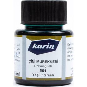 Karin Yeşil 45 ml Çini Mürekkebi