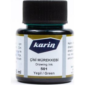 Karin Yeşil 45 ml Çini Mürekkebi