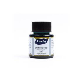 Karin Yeşil 45 ml Çini Mürekkebi